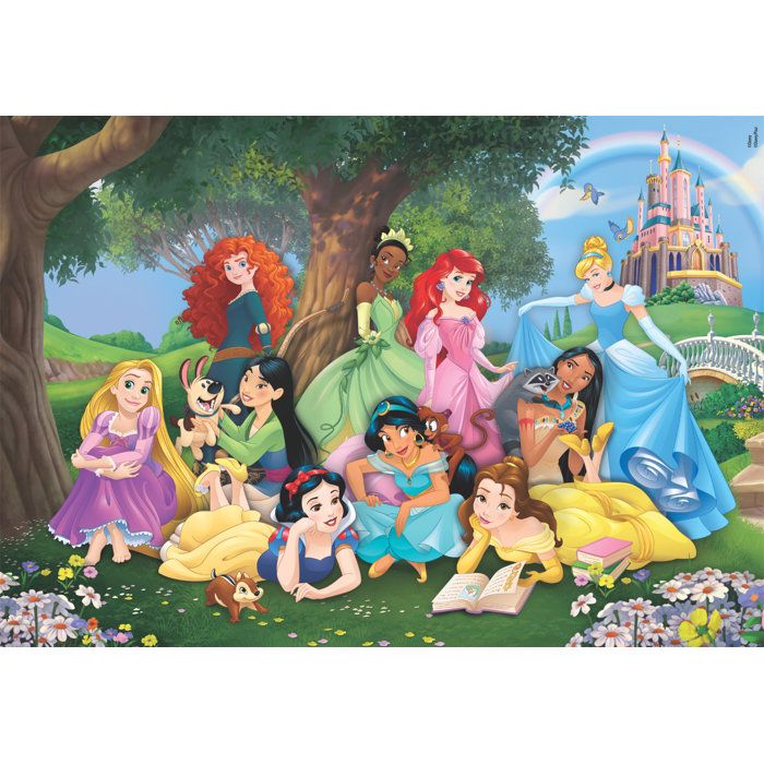Image secondaire de Puzzle Disney Princess 104 pièces - CLEMENTONI