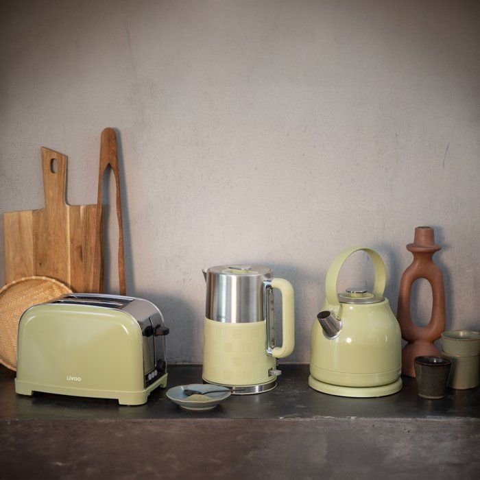 Image secondaire de Bouilloire Électrique Rétro 1,5 L Matcha - LIVOO