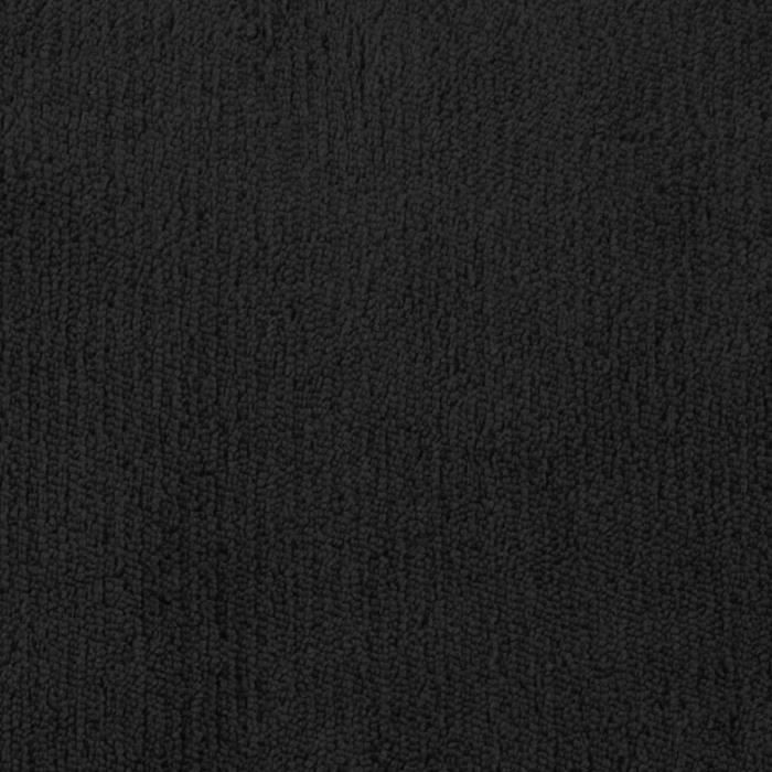 Coussin fourrure bouclé - Noir - 45 x 45 cm
