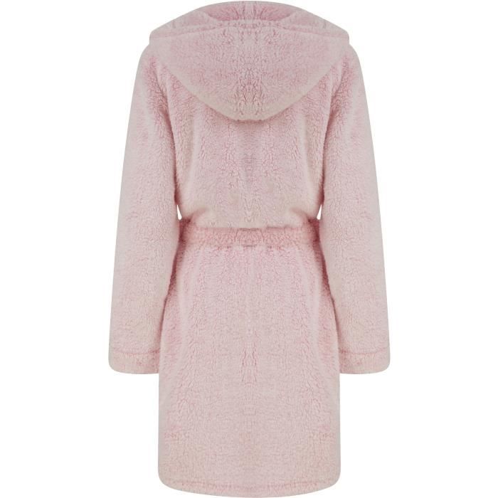 TOKYO LAUNDRY Robe de Chambre avec Capuche Rose Femme