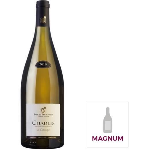 Magnum Pascal Bouchard Le Classique 2019 Chablis - Vin blanc de Bourgogne