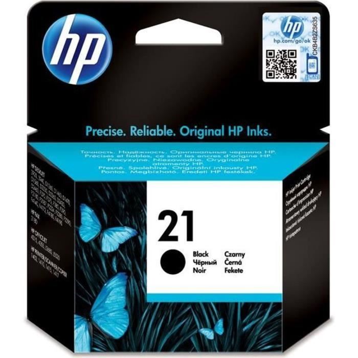 HP 21 Genuine Black Ink Cartridge for HP DeskJet 3910/3920/3930/3940 (C9351AE)
