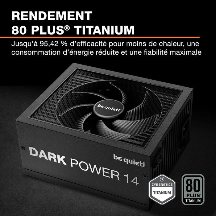 Image secondaire de Alimentation PC be quiet! Dark Power 14 - 1200W, Silence et Performance