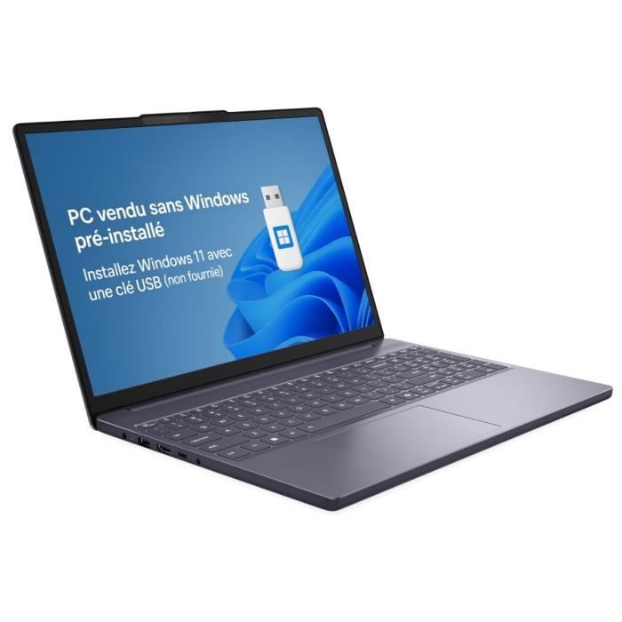 Image secondaire de PC portable LENOVO IdeaPad Slim 3 15IRH10 | Sans Windows - 15,3 WUXGA IPS - Core i5-13420H - RAM 16 Go - SSD 512 Go - AZERTY
