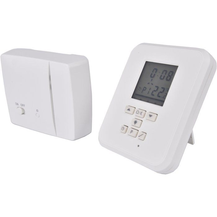 Thermostat électronique programmable sans fil GAO - 3 programmes libres et 6 pré-enregistrés