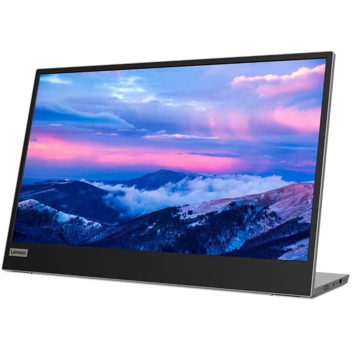 Schermo esterno portatile LENOVO L15 § Schermo IPS FHD da 15,6 pollici, 60 Hz, tempo di risposta di 6 ms, 2 porte USB-C