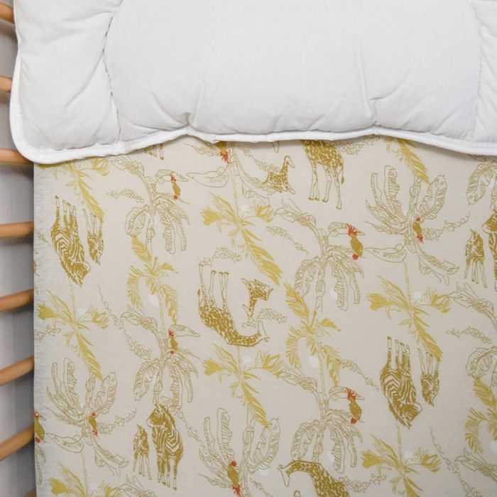 Image secondaire de Drap housse jersey - DOMIVA - Honey Moon - 60 x 120 cm - Coton extensible - oeKO-TEX