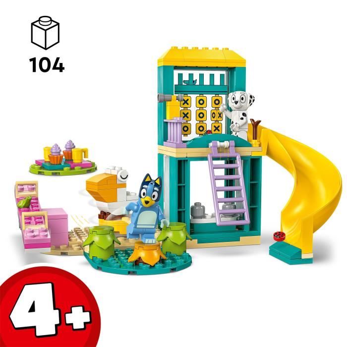 Image secondaire de LEGO Bluey 11201 Bluey et Chloé a l'Aire de Jeux - Jeu de Construction des 4 ans - Animaux
