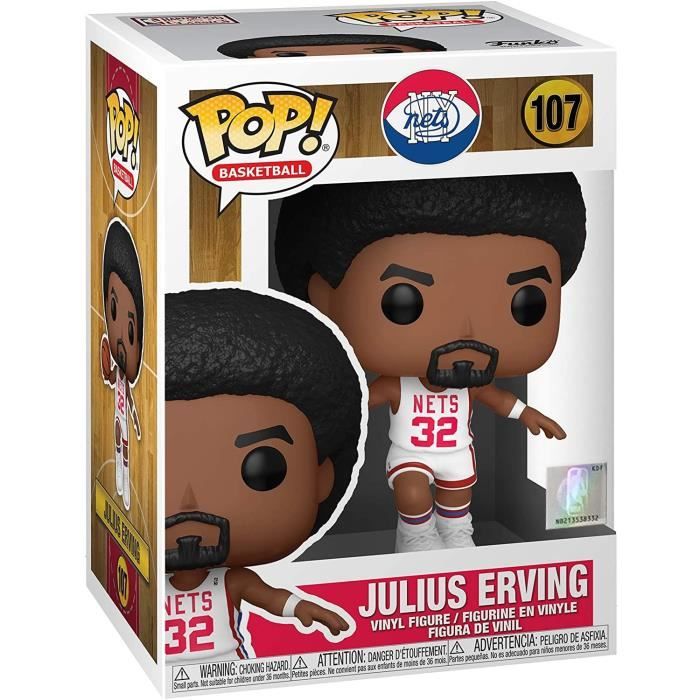 Figurine Funko Pop! NBA : Legends - Julius Erving? (Nets Home)