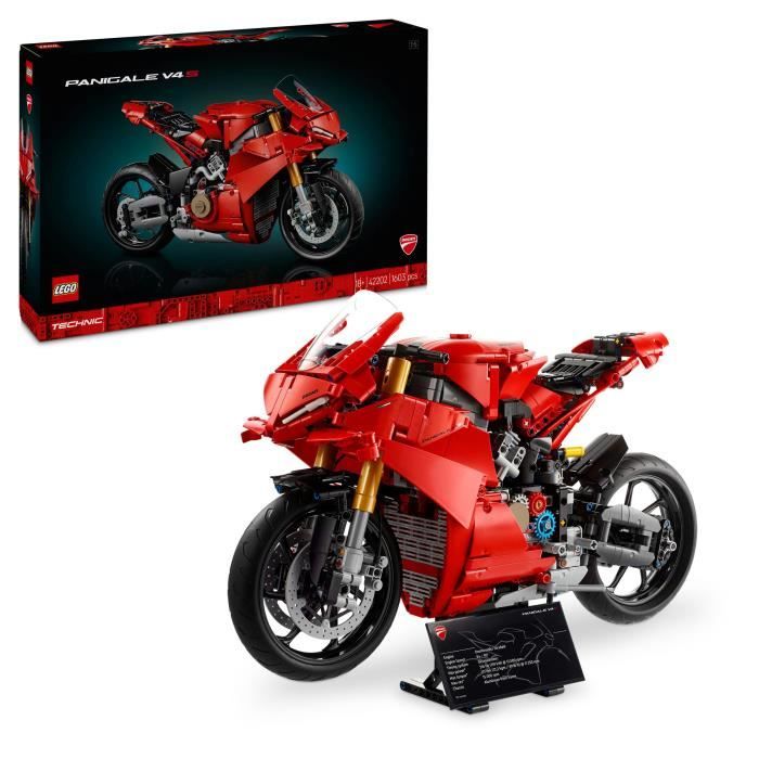 LEGO Technic 42202 La Moto Ducati Panigale V4 S - Moto a construire pour adulte