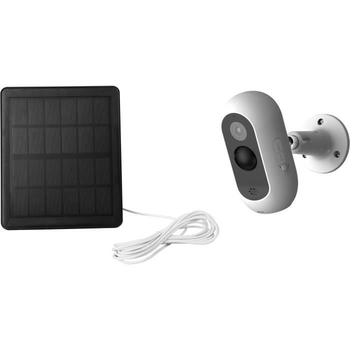 Telecamera solare Wi-Fi - LINK2HOME - HD 1080P, angolo 110°, visione notturna