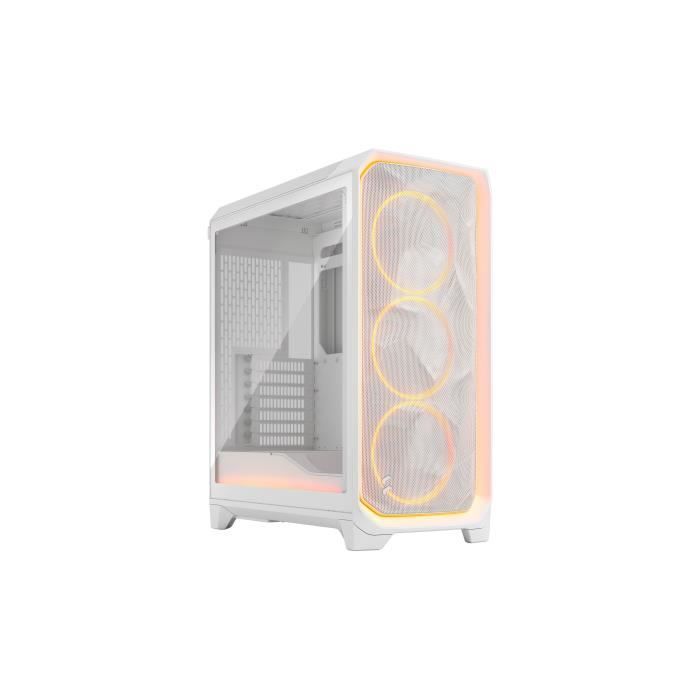 Image secondaire de Boîtier PC - FRACTAL DESIGN - Meshify 3 Ambience Pro RGB - E-ATX (277 mm) - 3 ventilateurs - USB Type C de 20 Gbps - Blanc