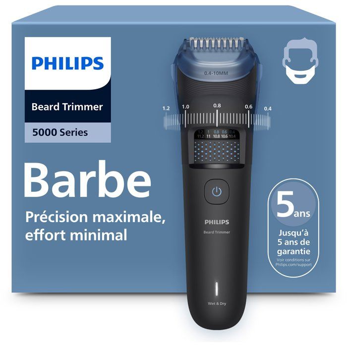 Tondeuse à Barbe Philips Series 5000 - Précision et Confort