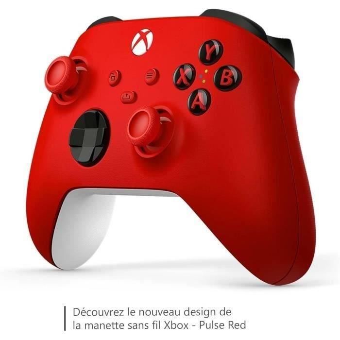 Image secondaire de Manette de jeu - Xbox - Sans fil - Rouge