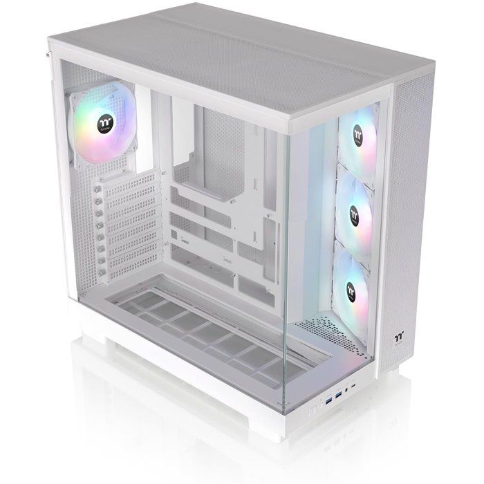 Image secondaire de Boîtier PC THERMALTAKE View 380 XL TG ARGB Snow - Moyen Tour Blanc