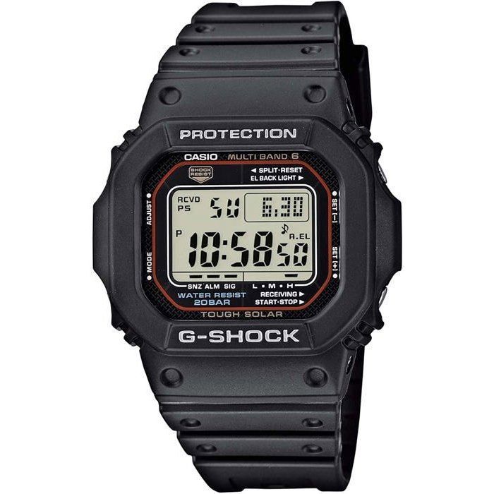 Watch - CASIO - G-Shock The Origin - Solar Function - Shock Resistant - Men's Black