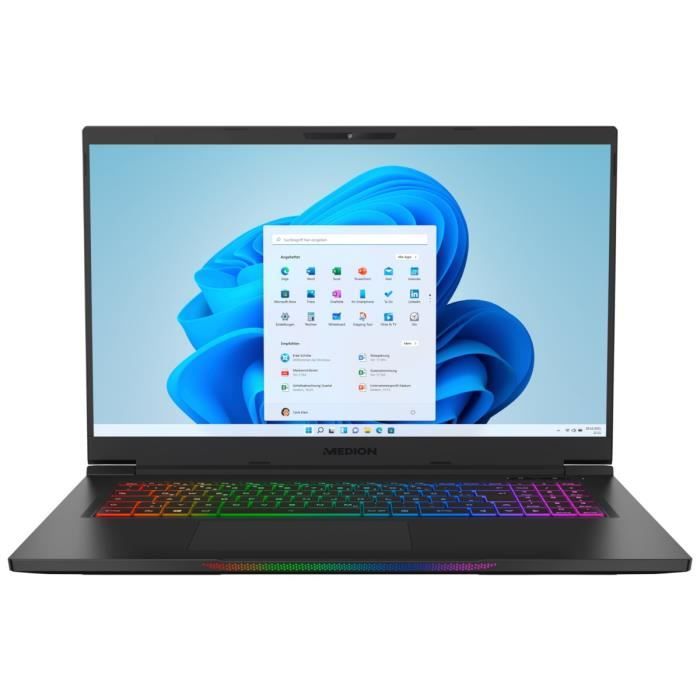 PC Portable Gamer MEDION Erazer Beast X30 | 17,3 QHD 165Hz - RTX 3070Ti 8Go - Intel Core i7-12700H - RAM 16Go - 1To SSD - Win 11 -