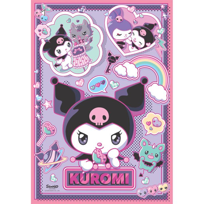 Image secondaire de Puzzle Compact Kuromi 1000 Pièces - CLEMENTONI