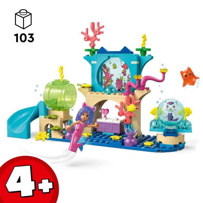 Image secondaire de LEGO Gabby et la Maison Magique 11204 Les Aventures Aquatiques de Gabby-Sirene - Jeu 4 ans