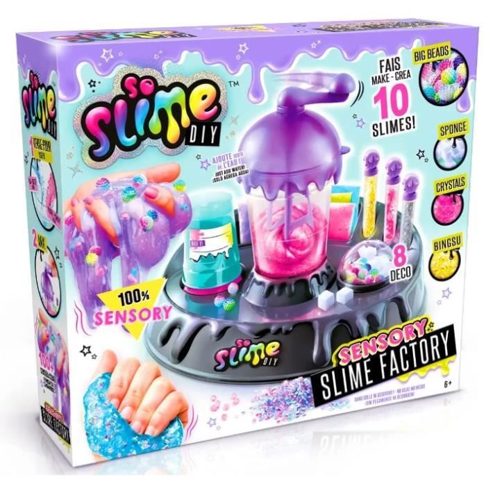 Canal Toys- Slime Factory Sensory- Fabrique ta Slime DIY et ajoute des composants satisfaisants - So Slime - des 6 ans - SSC205