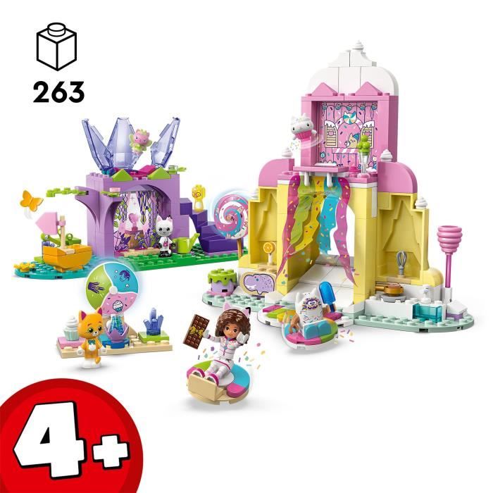 Image secondaire de LEGO Gabby et la Maison Magique 11205 La Montagne de Friandises et le Jardin de Fée Minette