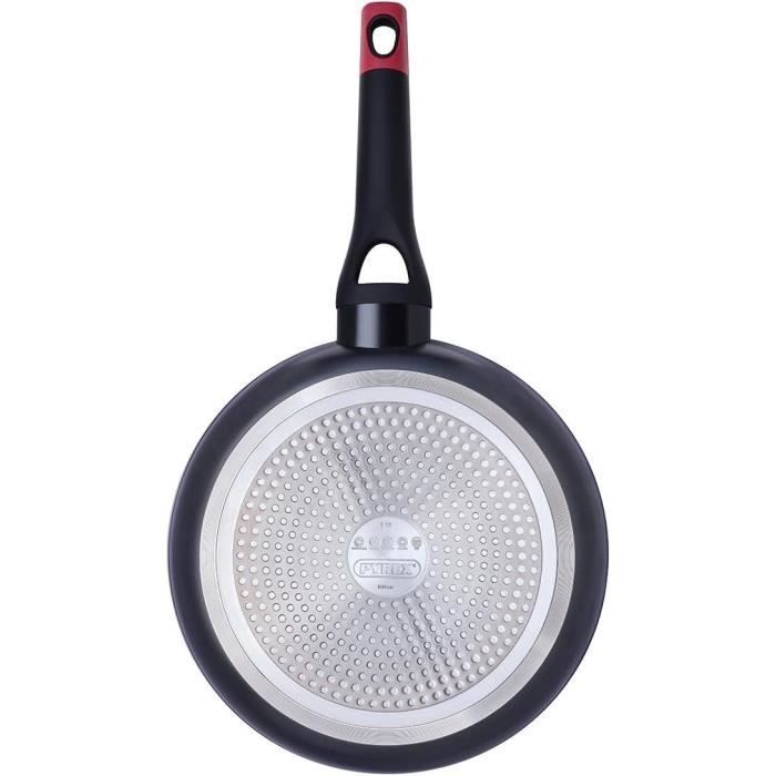 Poele - PYREX - 1455020 - En aluminium forgé - Antiadhésif - 30 cm - Sans PFAS