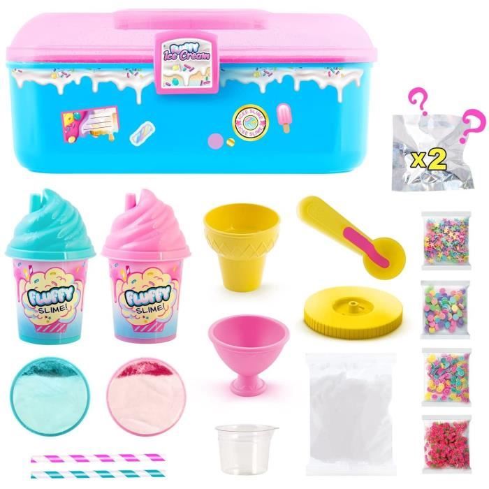 Canal Toys- Slime Fluffy Case - Fabrique ta Slime Fluffy DIY et range tes shakers dans ton vanity - des 6 ans - SSC206