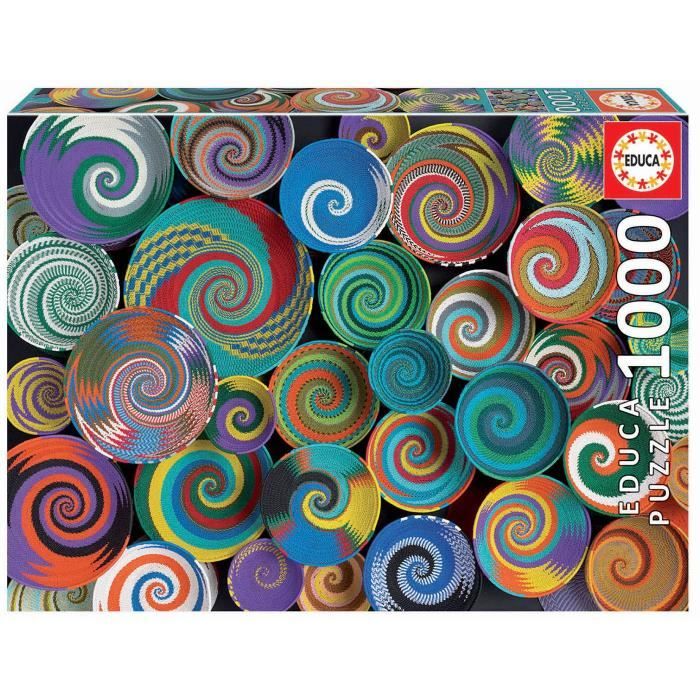 EDUCA - Puzzle - 1000 Des paniers africains