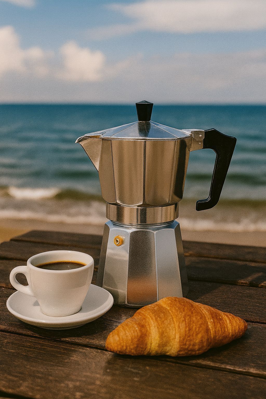 Cafetière Italienne Pezzetti Italexpress en Aluminium pour 6 Tasses