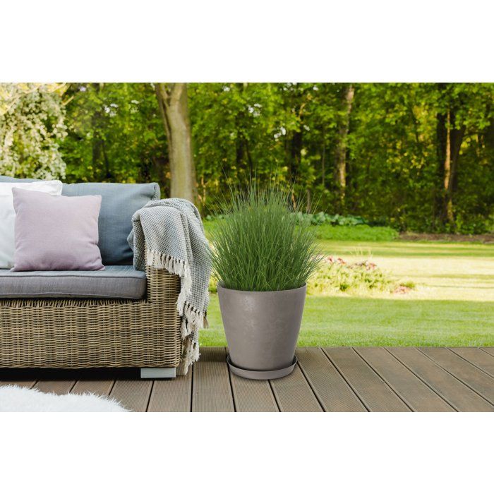 Image secondaire de Pot de Fleurs Rond Swing Cone - GARDEN ID - Ø 42 cm - 40 L