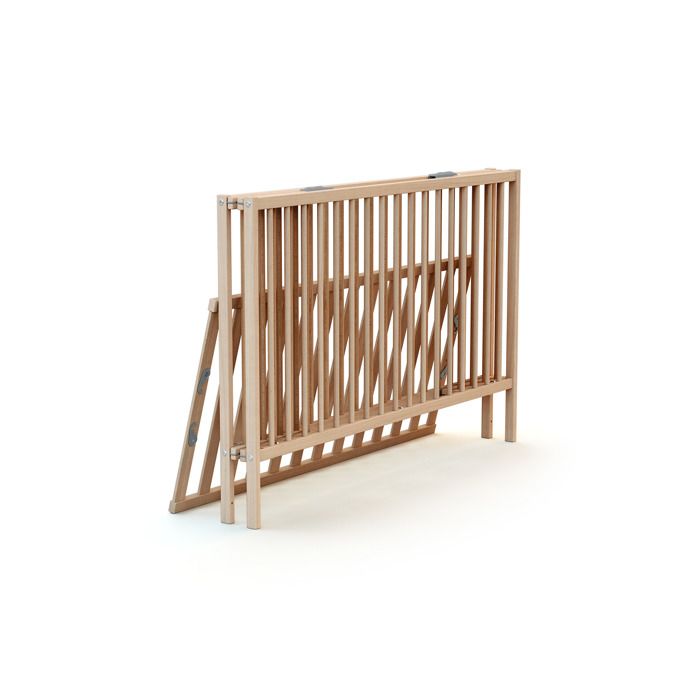 Image secondaire de Lit Bébé Pliant WEBABY FLEX en Hêtre Brut - 60 x 120 cm