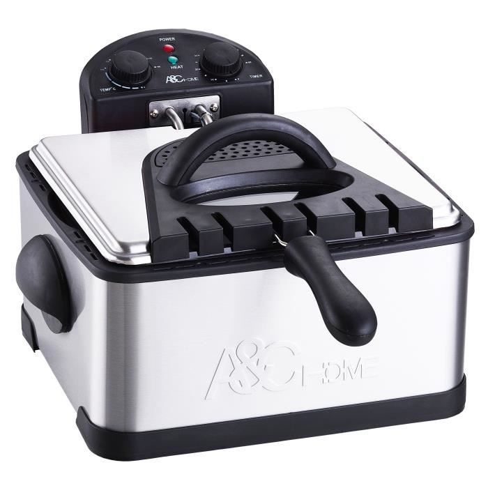 ART&CUISINE FRT20N Friteuse électrique 3 paniers semi-professionnelle - Inox