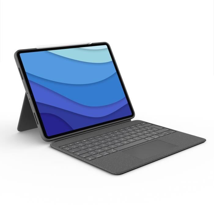 Tastiera e custodia - Tablet - Logitech - COMBO TOUCH IPAD AIR PRO 12.9 - APPLE