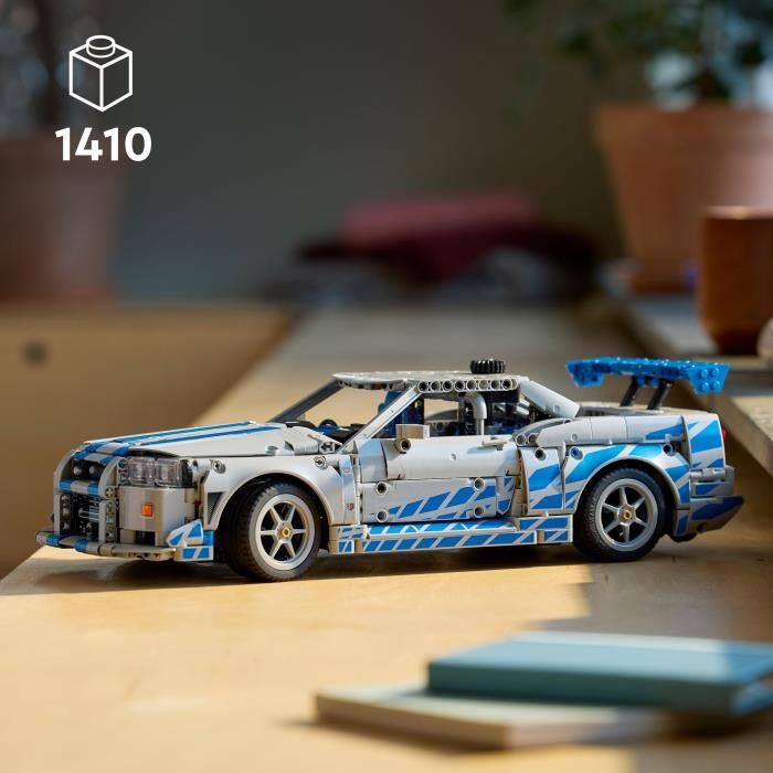 Image secondaire de LEGO Technic 42210 Voiture Nissan Skyline GT-R (R34) 2 Fast 2 Furious - Set pour Adulte