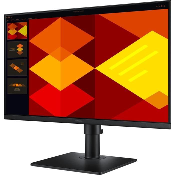 Image secondaire de Ecran PC - SAMSUNG - S27D400G - 27'' - FHD 1920x1080 - 100Hz - IPS - 5ms(GTG) - 250cd/m² - Pied réglable - HDMI - DisplayPort