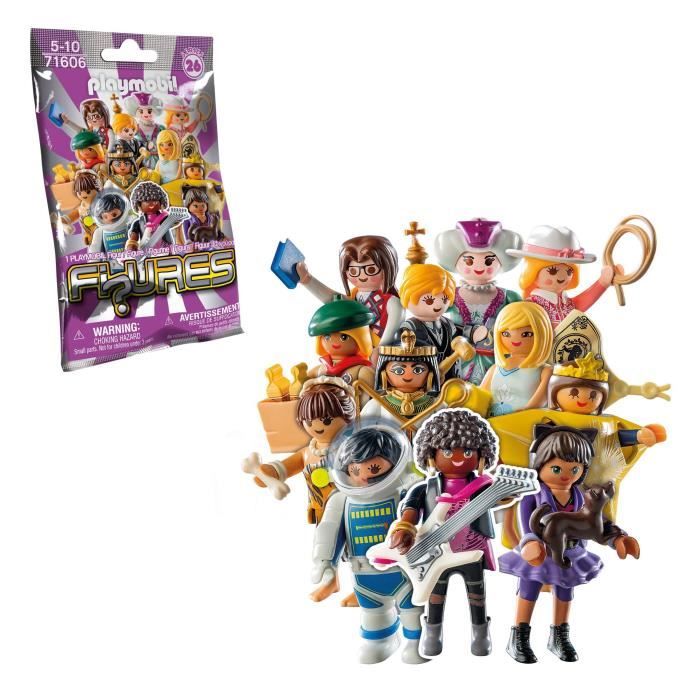 Playmobil 210211 Figures S26 theme Fille (71606), Boite de 24 sachets surprises Fi?ures, Des 5 ans