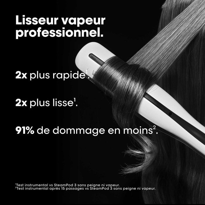 Image secondaire de Pack Steampod 3 - Lisseur Vapeur et Huile Bi-Phase L'OREAL