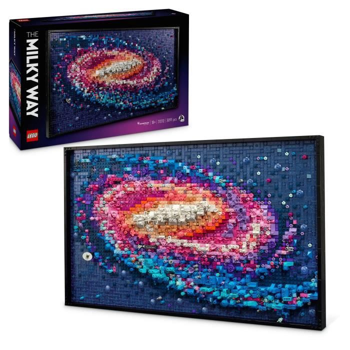 LEGO Art 31212 La V�a L�ctea - Set de construcci�n creativa y decoraci�n de paredes