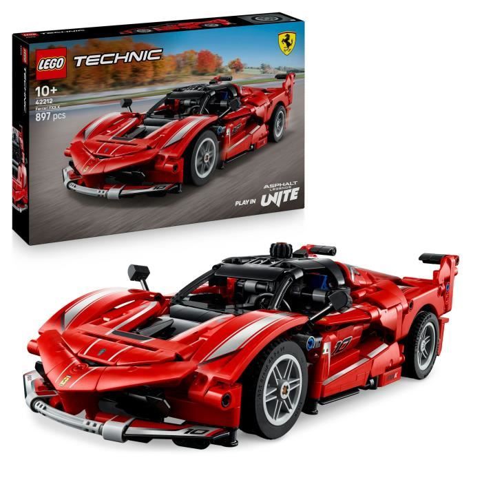 LEGO Technic 42212 Ferrari FXX K - Set de construcci�n para ni�os a partir de 10 a�os - Regalo