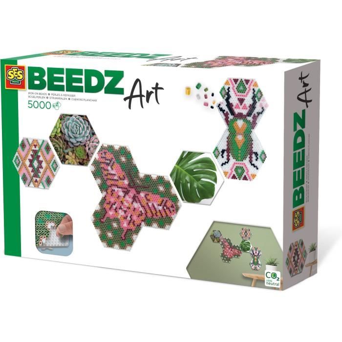 SES CREATIVE - Beedz Art - Tessere esagonali botaniche