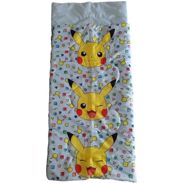 Sac de couchage - POKEMON - Pikachu - 165 x 70 cm