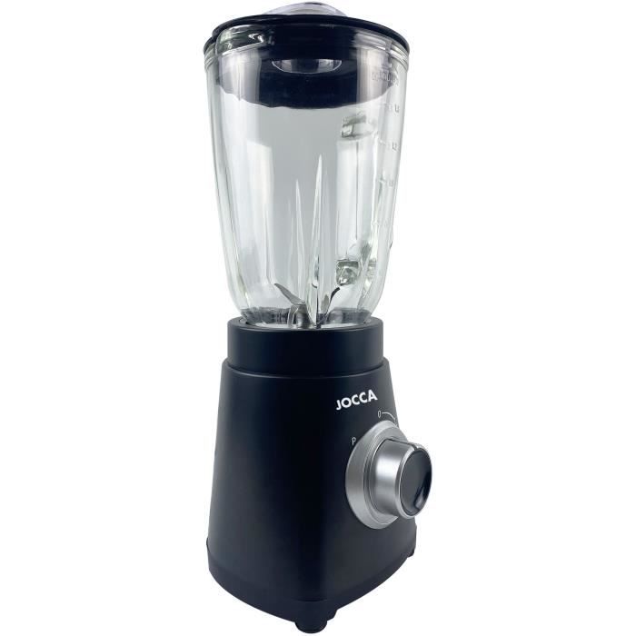 Image secondaire de Mixeur - JOCCA - 1000 W - Bol en verre 1,5 L - 2 vitesses - Fonction Turbo