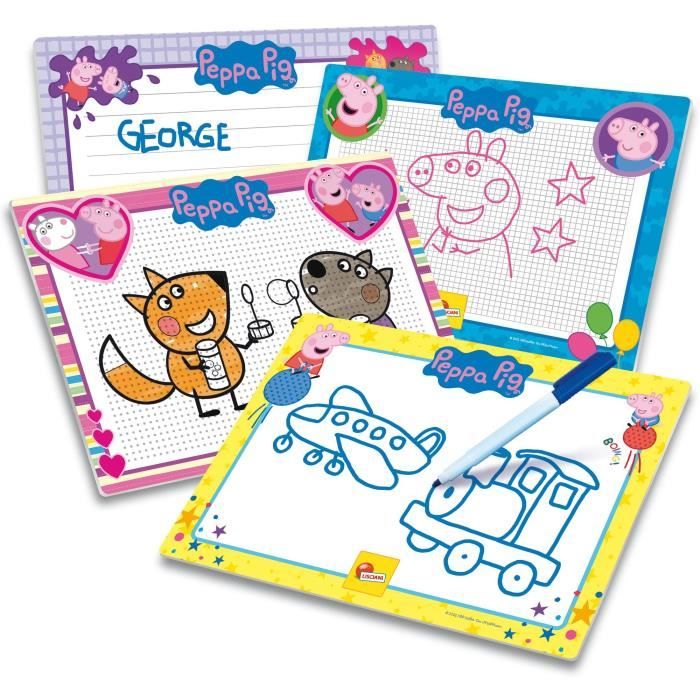 Image secondaire de Ecole de dessin - Peppa Pig drawing school - pour apprendre a dessiner - LISCIANI