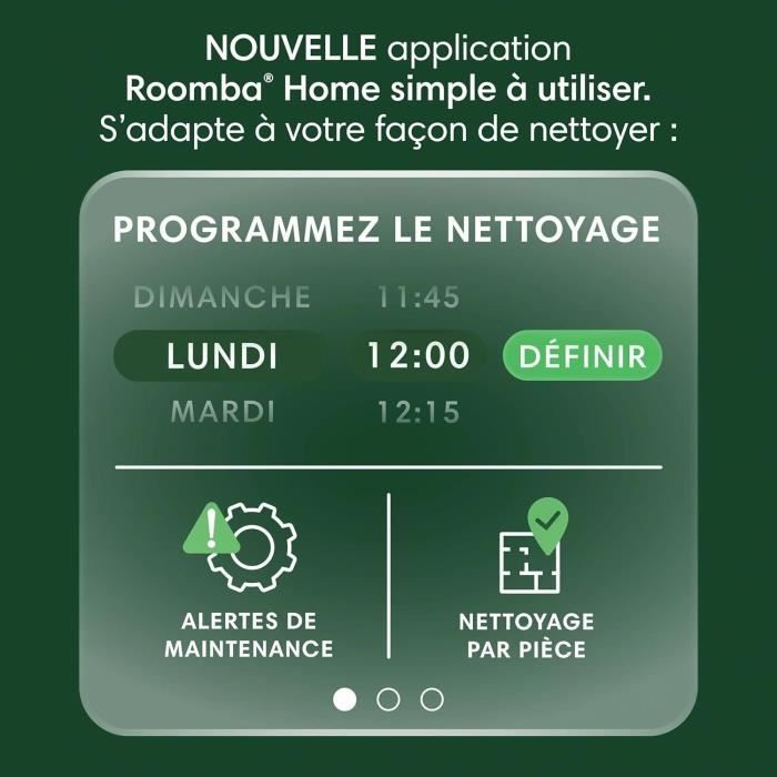 Image secondaire de Aspirateur Robot - iRobot - Roomba 205 - DustCompactor - Noir - Garantie 2 ans