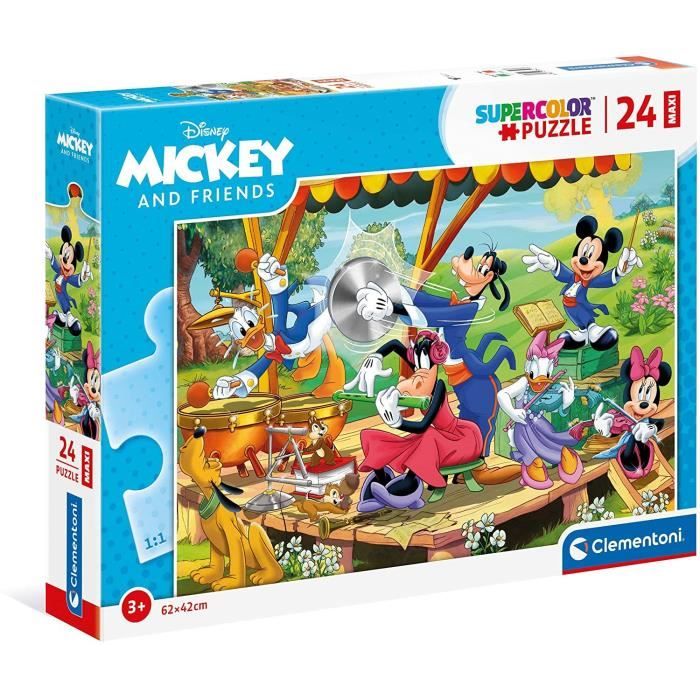 Clementoni - 24 pieces Maxi - Mickey