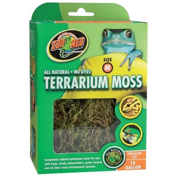 ZOOMED Mousse naturelle - PM - Pour terrarium, reptile et amphibien