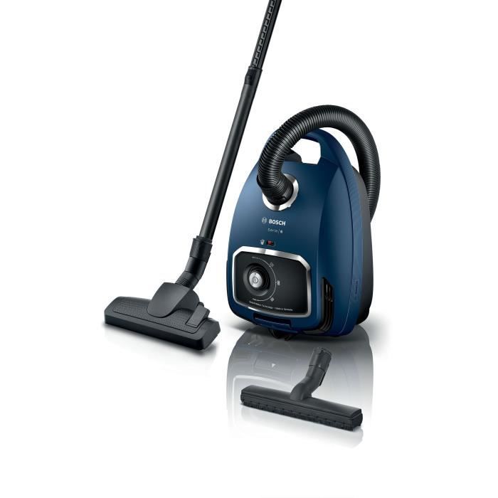 BOSCH BGB6X300 - Aspirateur Traineau avec sac - 600 W - Filtre HEPA - 12 m de rayon