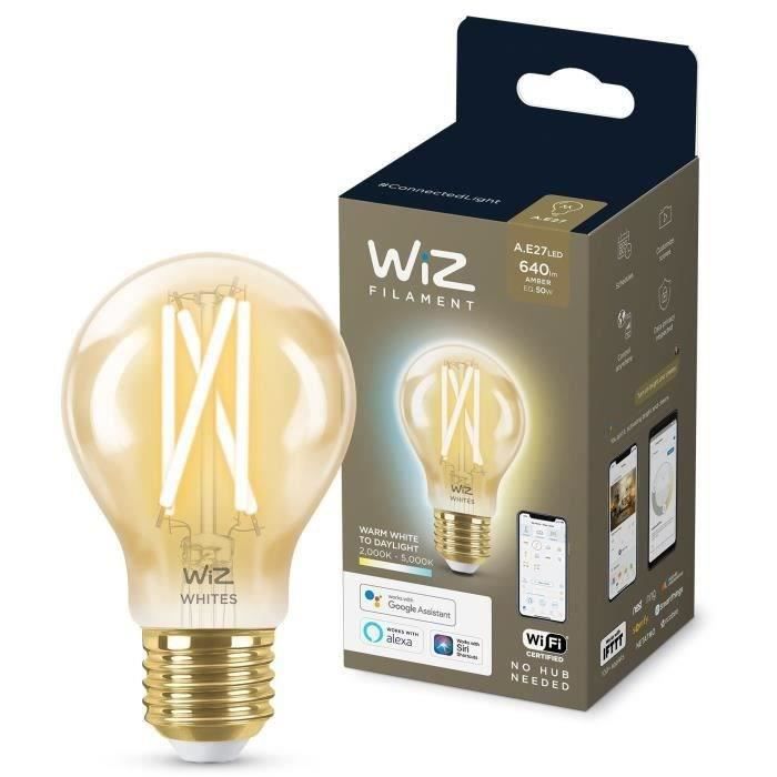 Lampadina connessa WiZ Vintage Bianco variabile E27 50W