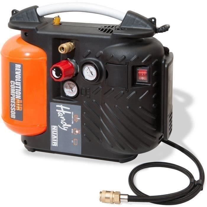 REVOLUTION'AIR compressor - HANDY COMP. 5 L 1.5 HP + T + PGS + SBC + 3 TIPS