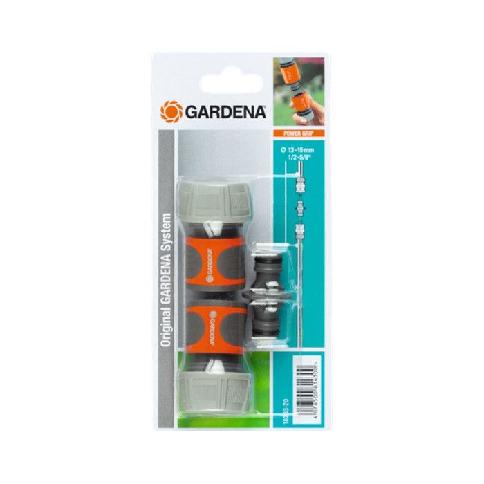 Gardena necessary for watering-adapted �19mm hose-fixing in 1 click-Full kit-5 years warranty (18284-26)